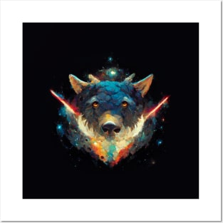 Space Wolf Posters and Art